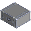 BELCASE RС-4006-F, 597x530x298мм, кейс рэковый приборный, рабочая глубина 40см, 6U