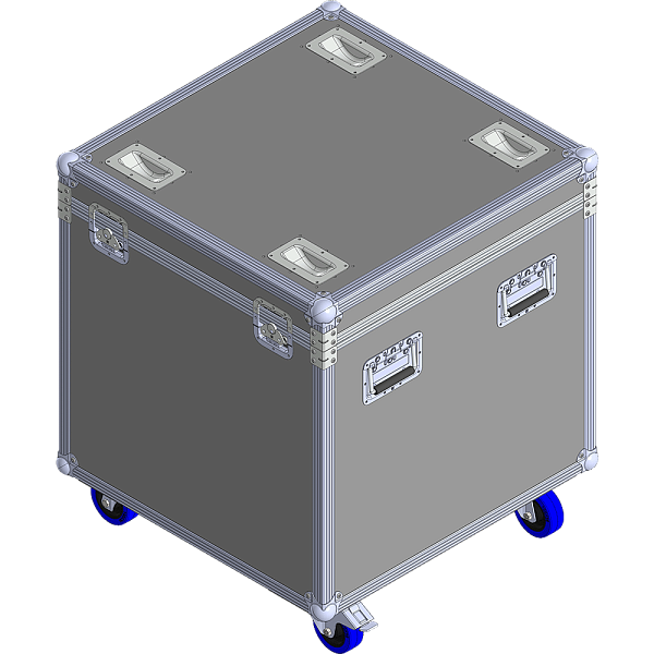 BELCASE ТС-COMM640/6-R, 691x711x701мм, кейс транспортировочный для коммутации (ТС-LED640/6-R)