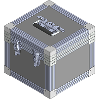 BELCASE TC-16MIC-F, 264x258x232мм, кейс транспортировочный для 16-ти микрофонов