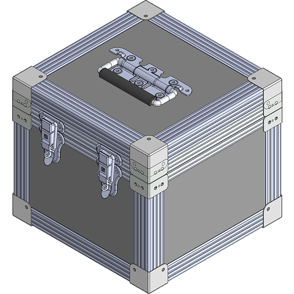 BELCASE TC-16MIC-F, 264x258x232мм, кейс транспортировочный для 16-ти микрофонов