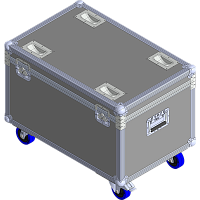 BELCASE TC-7951-R, 790x510x455мм, кейс транспортировочный универсальный, высота 455мм