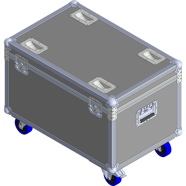 BELCASE TC-7951-R, 790x510x455мм, кейс транспортировочный универсальный, высота 455мм