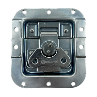 BELCASE BC-02BL-zn, замок-бабочка средний, под профиль, цинк