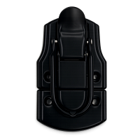 BELCASE BC-03LL-blk, замок-защелка с накидной скобой, средний, черный