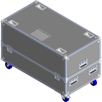 BELCASE TC-MP4010-R, 1146x626x600мм, кейс транспортировочный для четырех приборов MVT MP4010