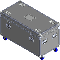 BELCASE TC-12060UNI-R, 1203x603x603мм, кейс транспортировочный универсальный, высота 600мм