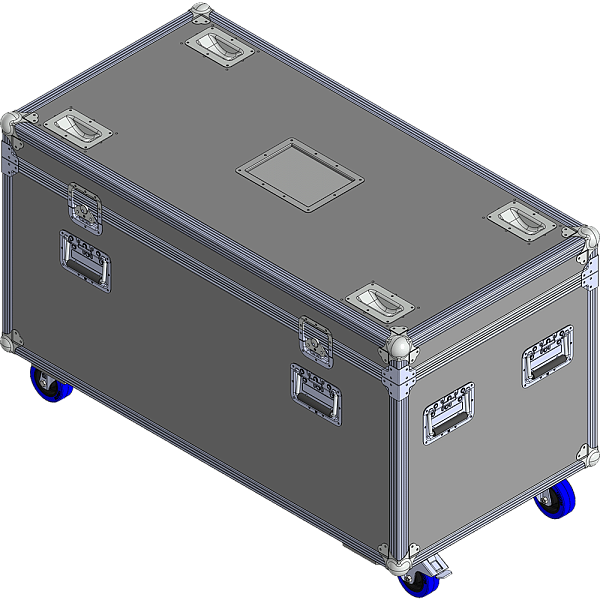 BELCASE TC-12060UNI-R, 1203x603x603мм, кейс транспортировочный универсальный, высота 600мм