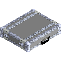 BELCASE RС-2502M-F, 443x530x120мм, кейс рэковый для радиомикрофонов, рабочая глубина 25см, 2U