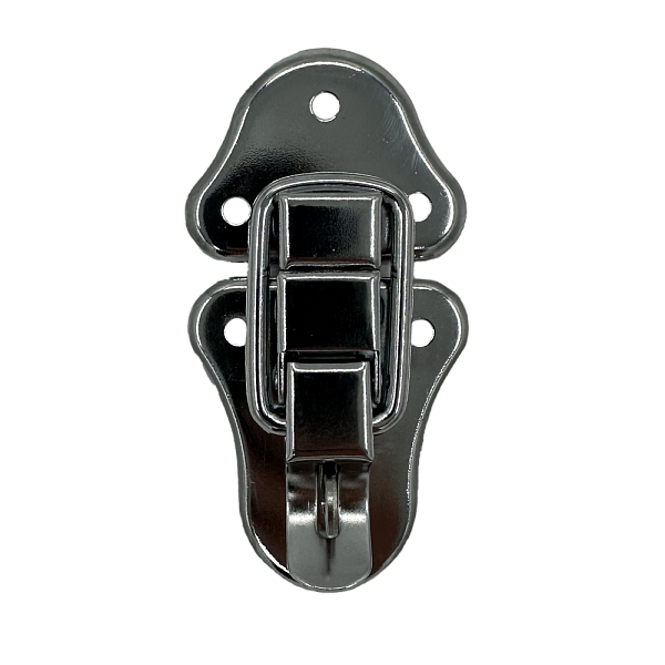 BELCASE BC-02LL-chr, замок-защелка с накидной скобой, большой, хром