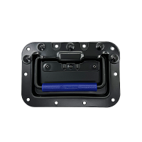 BELCASE BC-01RSH-blk-blue, ручка подпружиненная откидная, утопленная, черная+синий