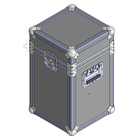 BELCASE TC-FireExM-4, 478х364х601мм, кейс транспортировочный для 4-х огнетушителей