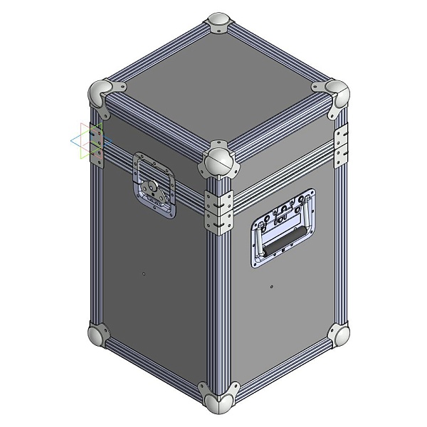 BELCASE TC-FireExM-4, 478х364х601мм, кейс транспортировочный для 4-х огнетушителей