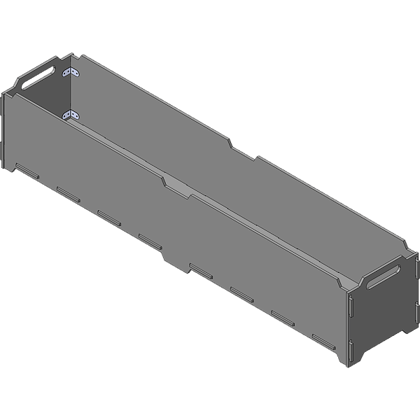 BELCASE TC-BOX-16030, 1619x328x325мм, ящик транспортировочный универсальный