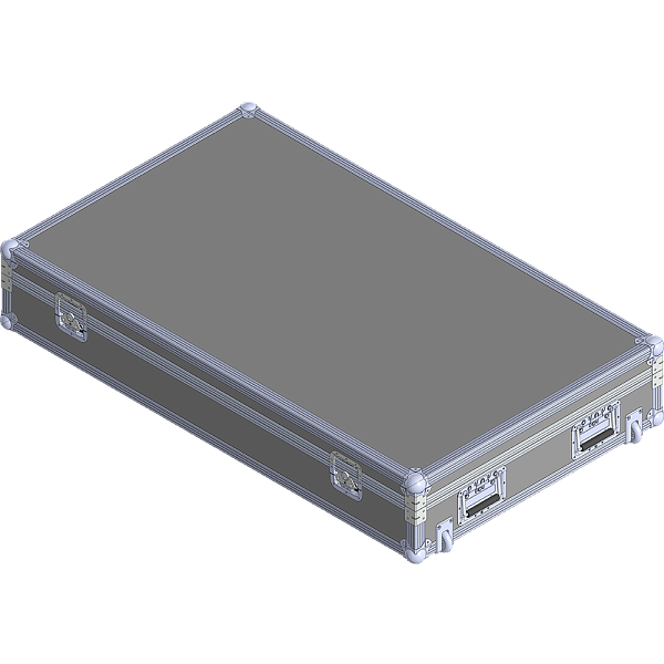 BELCASE TC-55SLIM-R/F, 1318x221x786мм, кейс транспортировочный для телевизора 55"