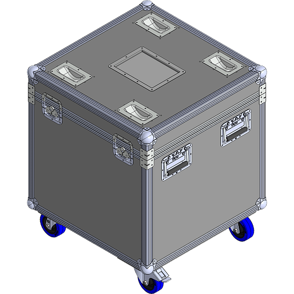 BELCASE TC-6060UNI-R, 603x603x603мм, кейс транспортировочный универсальный, высота 600мм
