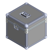 BELCASE TC-4040UNI, 400x400x400мм, кейс транспортировочный универсальный "кубик", высота 400мм