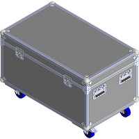 BELCASE TC-10060UNI-R, 1003x603x403мм, кейс транспортировочный универсальный, высота 400мм