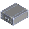 BELCASE RС-2504-F, 447x530x209мм, кейс рэковый приборный, рабочая глубина 25см, 4U