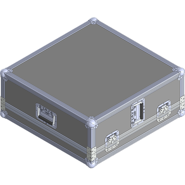 BELCASE TC-QU6-F, 670х685х286мм, кейс транспортировочный для микшера ALLEN&HEATH QU6-D