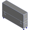 BELCASE TC-85-R, 1977x400x1124мм, кейс транспортировочный для телевизора 85"