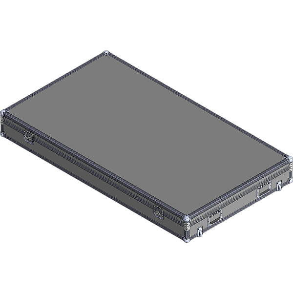 BELCASE TC-75SLIM-R/F, 1991x1131x221мм, кейс транспортировочный для телевизора 75"