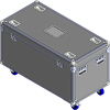 BELCASE TC-12060UNIPART-R, 1203x603x603мм, кейс транспортировочный универсальный с перегородками, высота 600мм