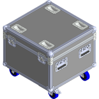 BELCASE TC-SHACKELPART-R, 601x581x424мм, кейс транспортировочный для чекелей̆ с перегородками