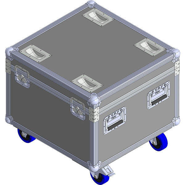 BELCASE TC-SHACKELPART-R, 601x581x424мм, кейс транспортировочный для чекелей̆ с перегородками