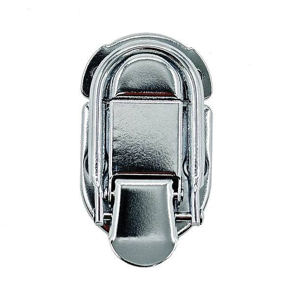 BELCASE BC-02SLL-chr, замок-защелка с накидной скобой, малый, хром