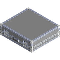 BELCASE TC-ZED16FX-F, 616х555х181мм, кейс транспортировочный для микшера ALLEN&HEATH ZED-16FX