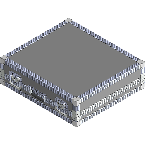 BELCASE TC-ZED16FX-F, 616х555х181мм, кейс транспортировочный для микшера ALLEN&HEATH ZED-16FX