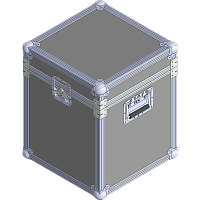 BELCASE TC-4040UNI, 400x400x500мм, кейс транспортировочный универсальный "кубик", высота 500мм