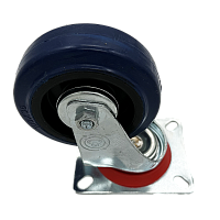 BELCASE BC-100ER, колесо поворотное, без тормоза, диаметр: 100мм., синее