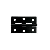 BELCASE BC-01PH-blk, петля рояльная средняя, черная