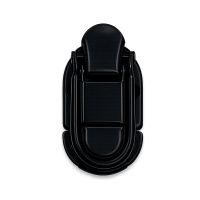 BELCASE BC-02SLL-blk, замок-защелка с накидной скобой, малый, черный