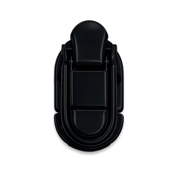 BELCASE BC-02SLL-blk, замок-защелка с накидной скобой, малый, черный