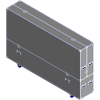 BELCASE TC-100-R, 2321x441x1336мм, кейс транспортировочный для телевизора 100"