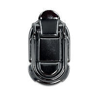 BELCASE BC-02SLL-chr, замок-защелка с накидной скобой, малый, хром