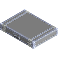 BELCASE RC-5302-F, 724x530x120мм, кейс рэковый усилительный, 2U, рабочая глубина 530мм