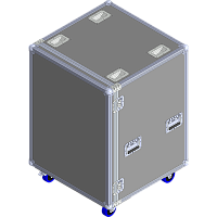 BELCASE TC-SE/VERT-R, 726х722х933мм, кейс транспортировочный для спецэффектов